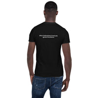 EEGIE Daddy Short-Sleeve Unisex black and white T-Shirt - eegie