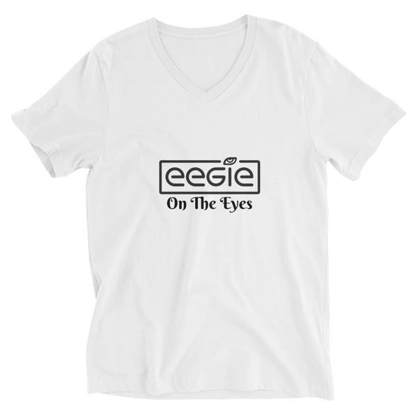 EEGIE On The Eyes Unisex Short Sleeve V neck T-Shirt - eegie