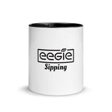 EEGIE Sipping - Mug with Color Inside - itseegie