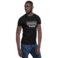 EEGIE Daddy Short-Sleeve Unisex black and white T-Shirt - eegie